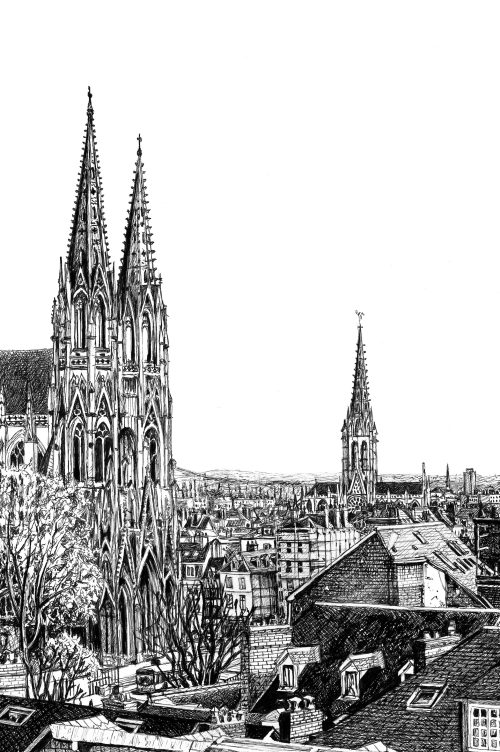 Rouen, ville aux 100 clochers